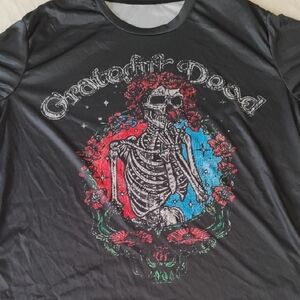 Men's Grateful Dead Shirt 2X Black With Bertha